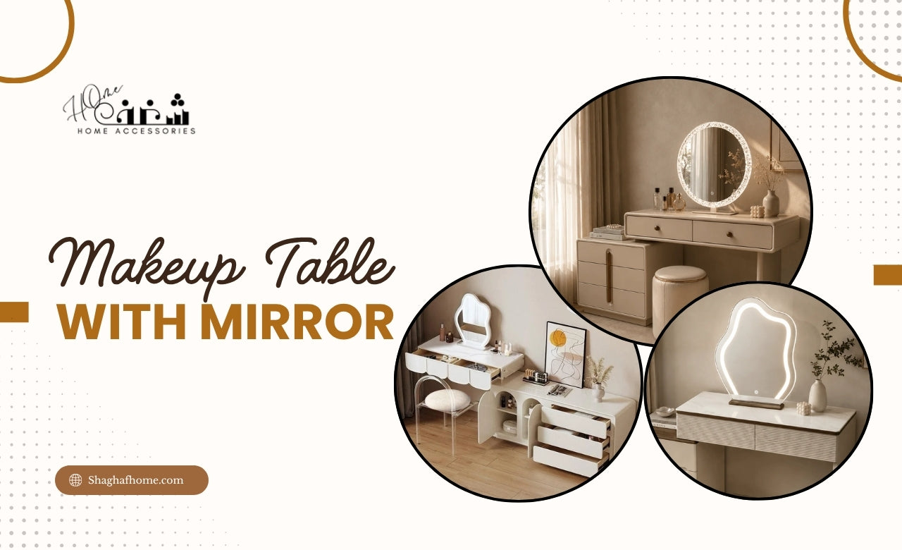 Makeup Table with Mirror