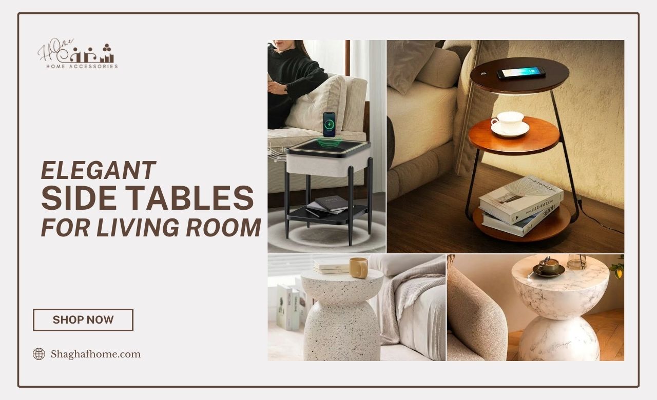 Side Tables for Living Rooms in Dubai Homes