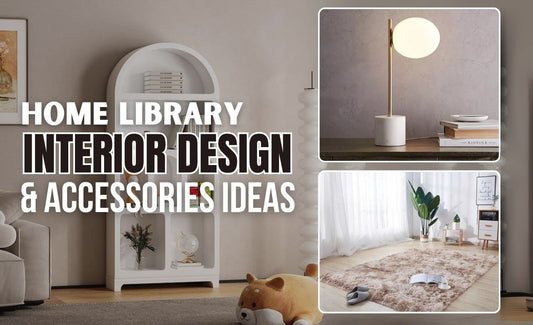 Home Library Interior Design and Accessories Ideas in Dubai, UAE - SHAGHAF HOME