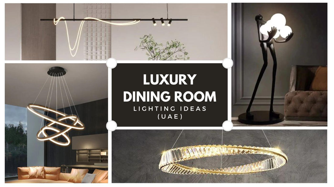 Luxury Dining Room Lighting Ideas (UAE) 2024 - SHAGHAF HOME 