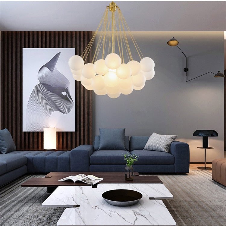 0x MODERN BUBBLE PENDANT CHANDELIER - SHAGHAF HOME