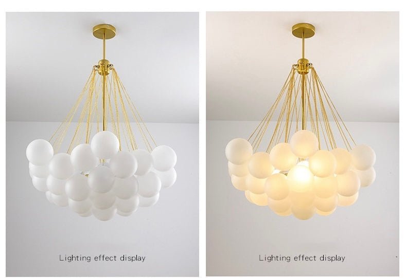 0x MODERN BUBBLE PENDANT CHANDELIER - SHAGHAF HOME