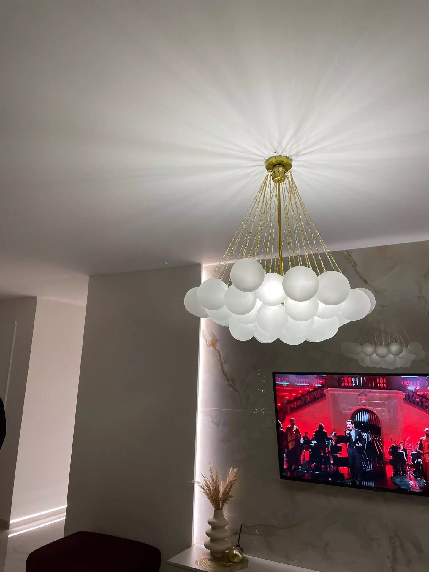 0x MODERN BUBBLE PENDANT CHANDELIER - SHAGHAF HOME