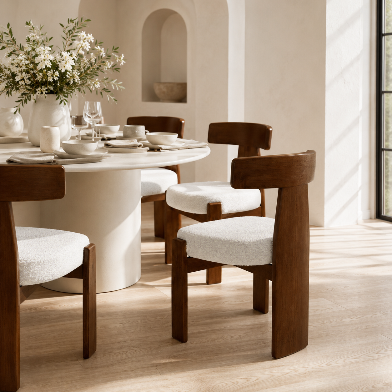 Velora Solid Wood Dining Chair