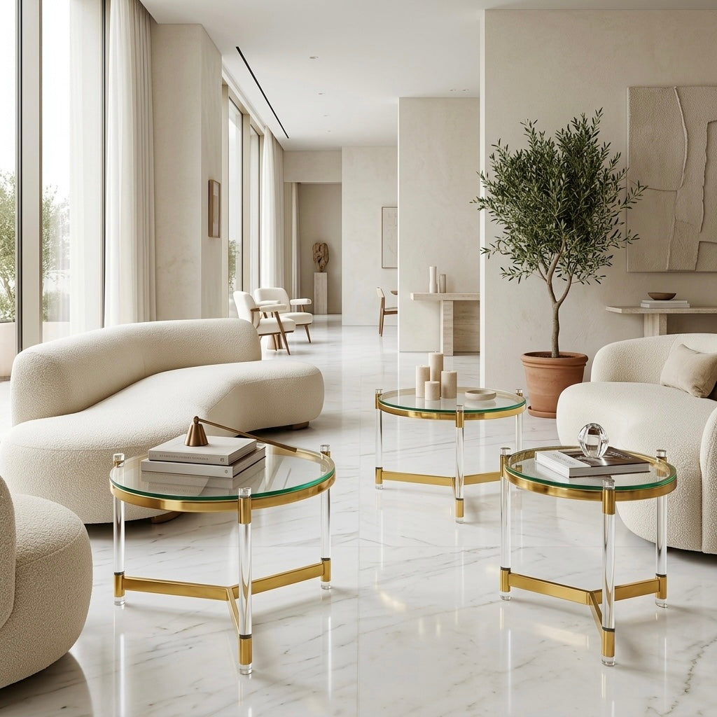 the TRIO side tables set