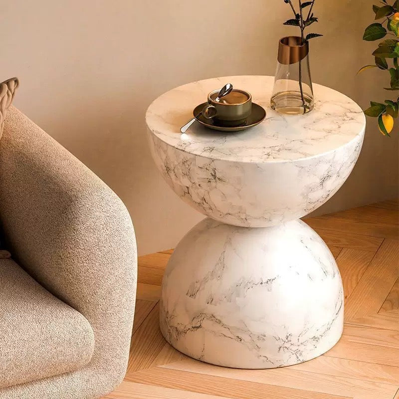 Aura Modern Concrete Side Table