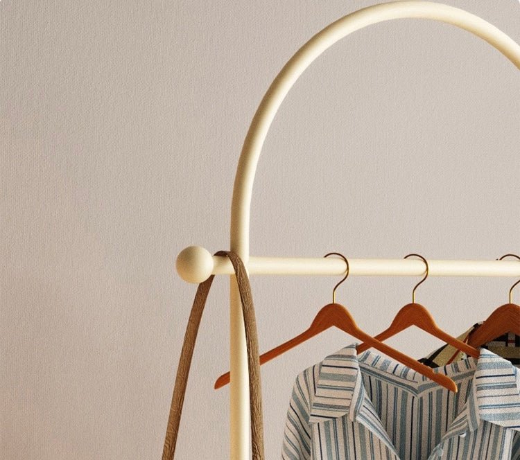 Arco Wardrobe Organizer – Modern Clothes Rack with Storage - SHAGHAF HOME
