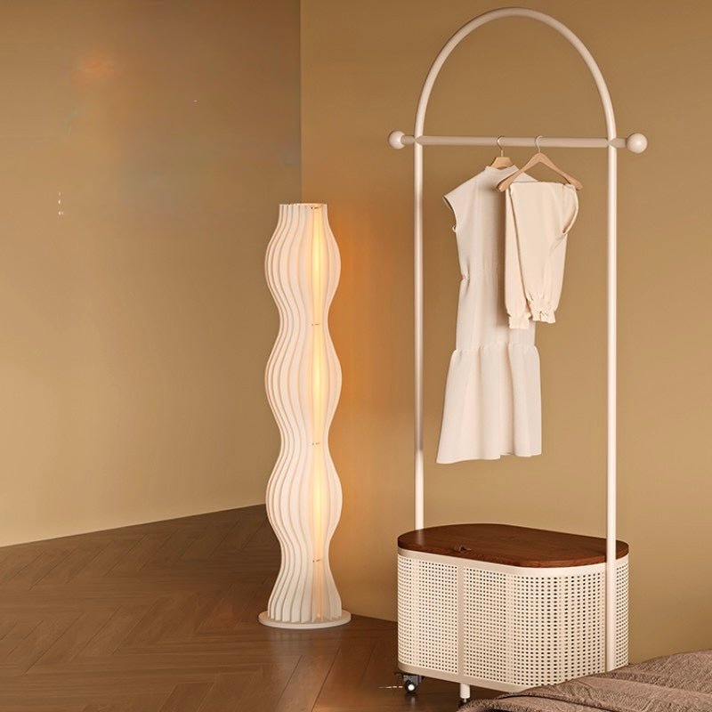 Arco Wardrobe Organizer – Modern Clothes Rack with Storage - SHAGHAF HOME