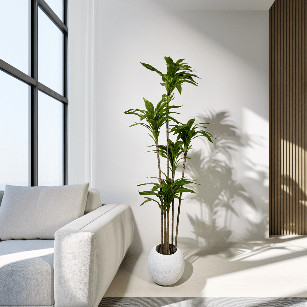 Artificial Dracaena Plant – Lush Green Foliage - SHAGHAF HOME