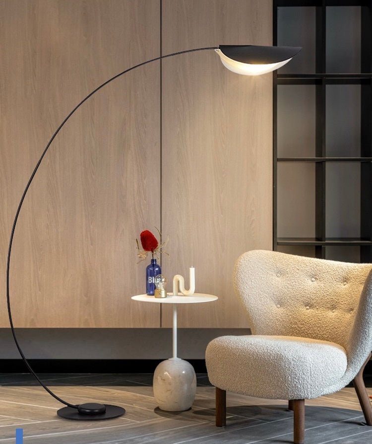 Black arch floor lamp - SHAGHAF HOME