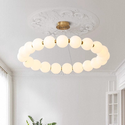 Bubble ring chandelier - SHAGHAF HOME