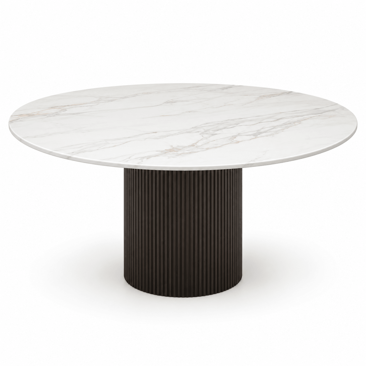 Calista Round Marble Dining Table - SHAGHAF HOME