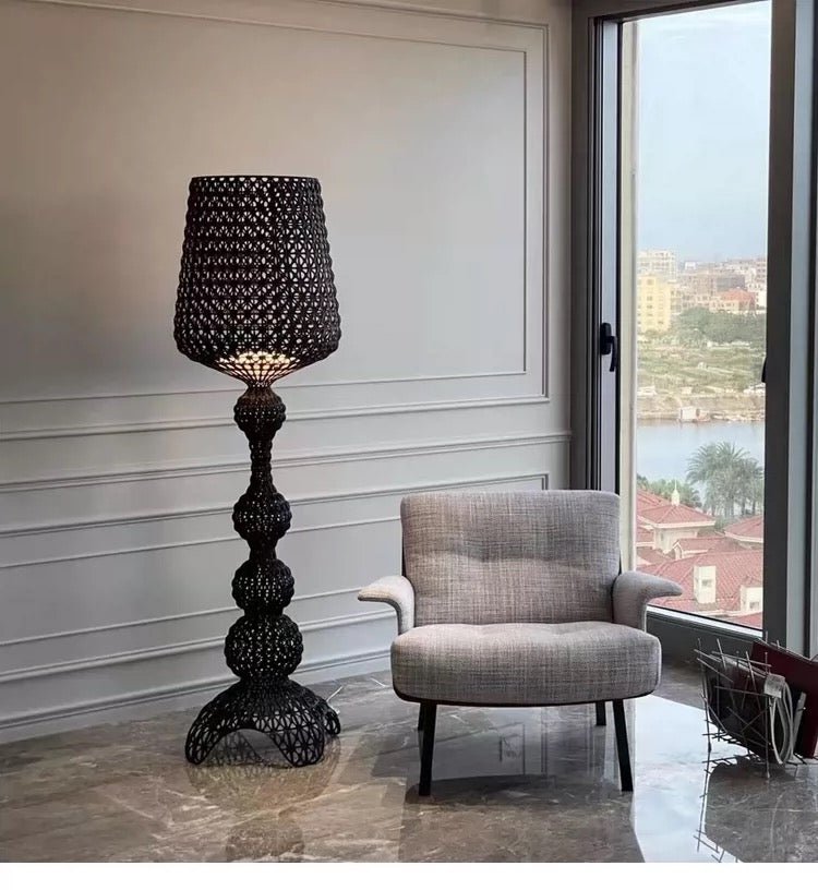 Crystal - Look Acrylic Floor Lamp - SHAGHAF HOME