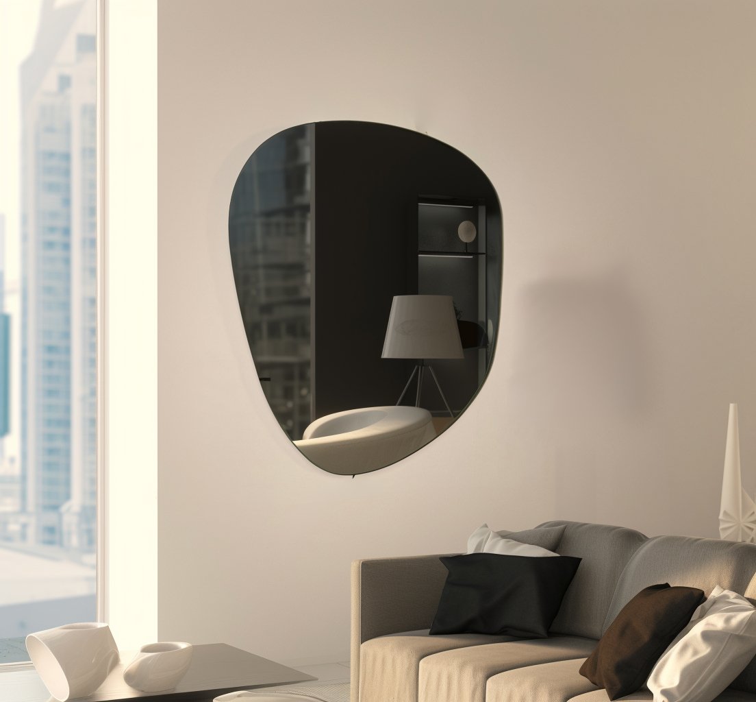 GlowSphere LED Mirror – Adjustable Light for Modern Interiors - SHAGHAF HOME