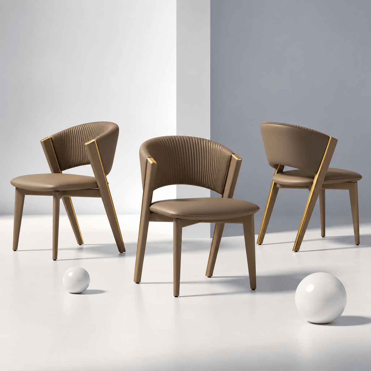 Italian design Minimalist Dining Chair - SHAGHAF HOME
