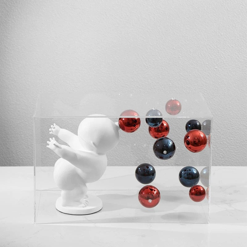Kiko baby BALOON Figurine Sculpture - SHAGHAF HOME