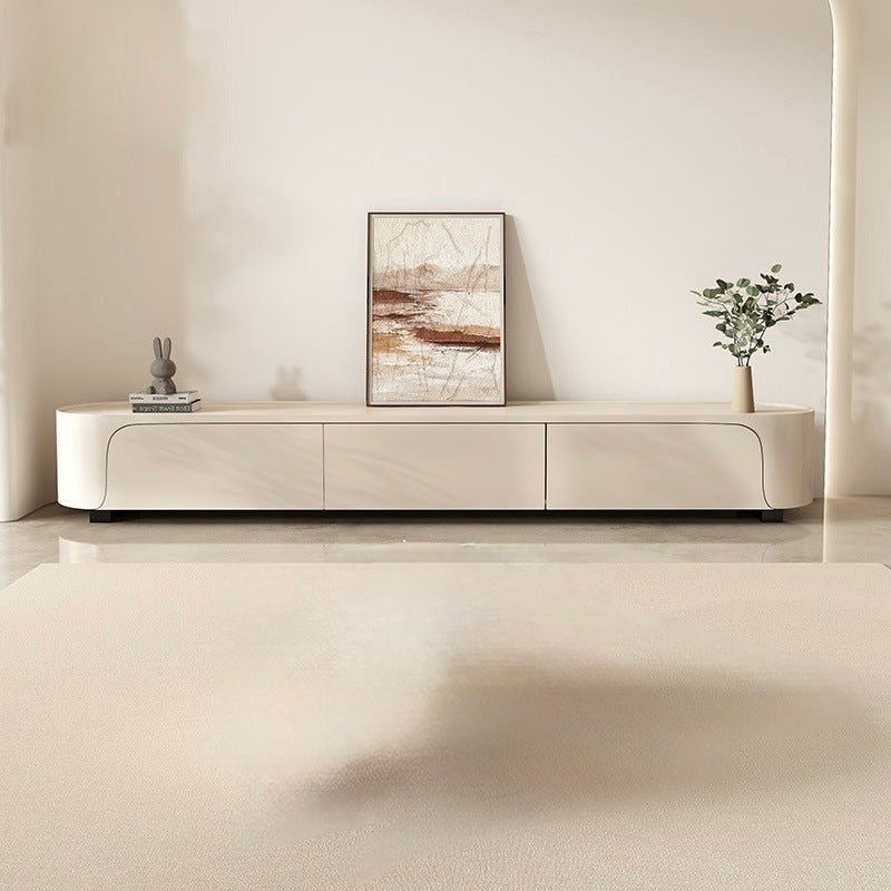 KORAN Modern Minimalist TV Stand – Elegant Low - Profile Media Console - SHAGHAF HOME