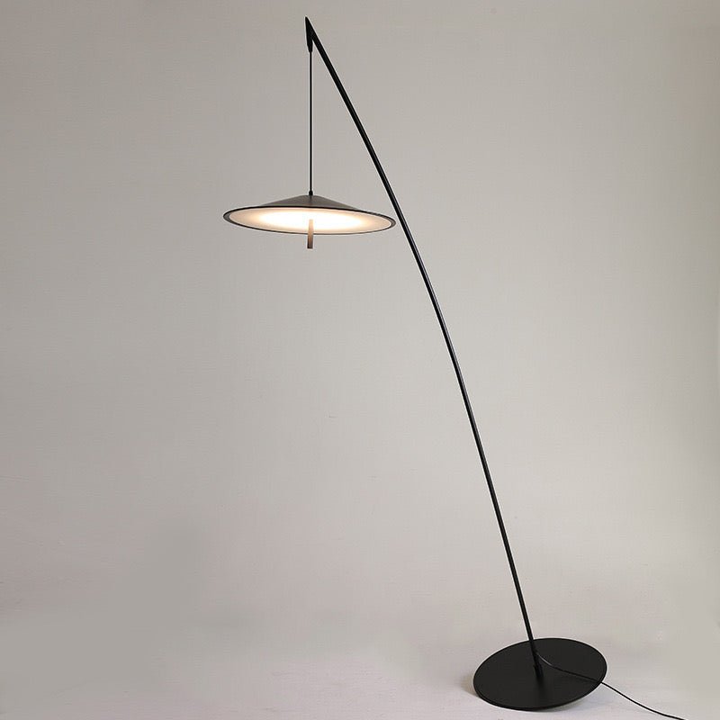 Large Modern Arc Floor Lamp – Elegant Minimalist Lighting for Your Space - SHAGHAF HOME