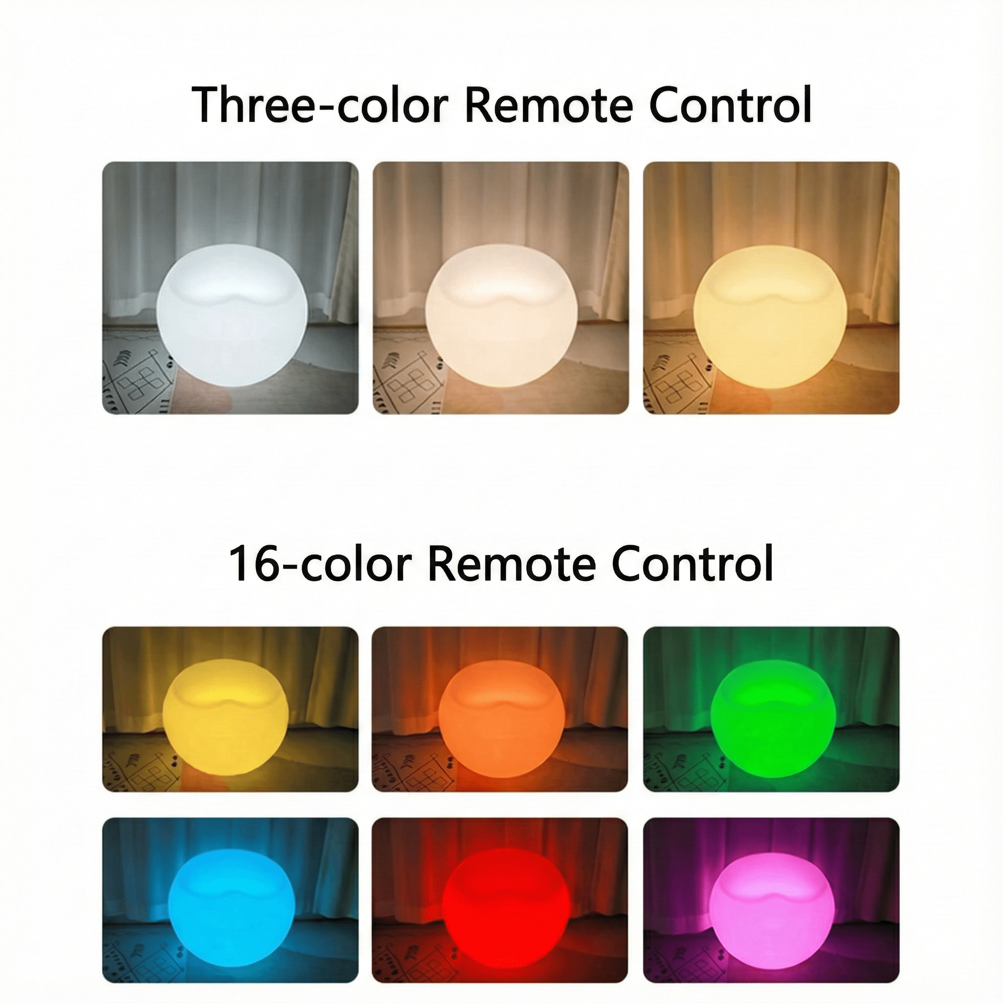 LED Outdoor Apple Stool – Rechargeable & Remote Control - SHAGHAF HOME