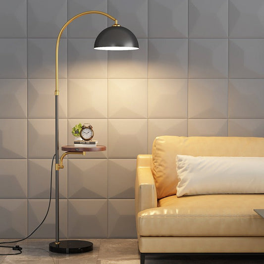 Lilwa black and gold Floor lamp - SHAGHAF HOME