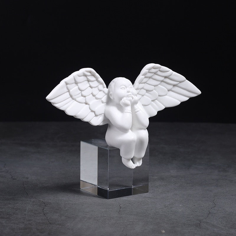 Little angel sculpture - SHAGHAF HOME