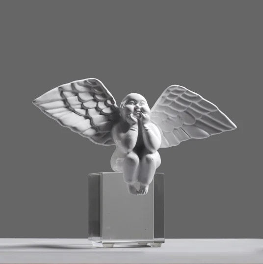 Little angel sculpture - SHAGHAF HOME