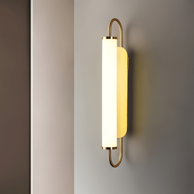 LP gold wall light - SHAGHAF HOME