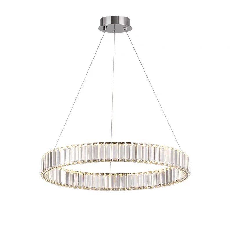 Luxury Crystal ring chandelier - SHAGHAF HOME