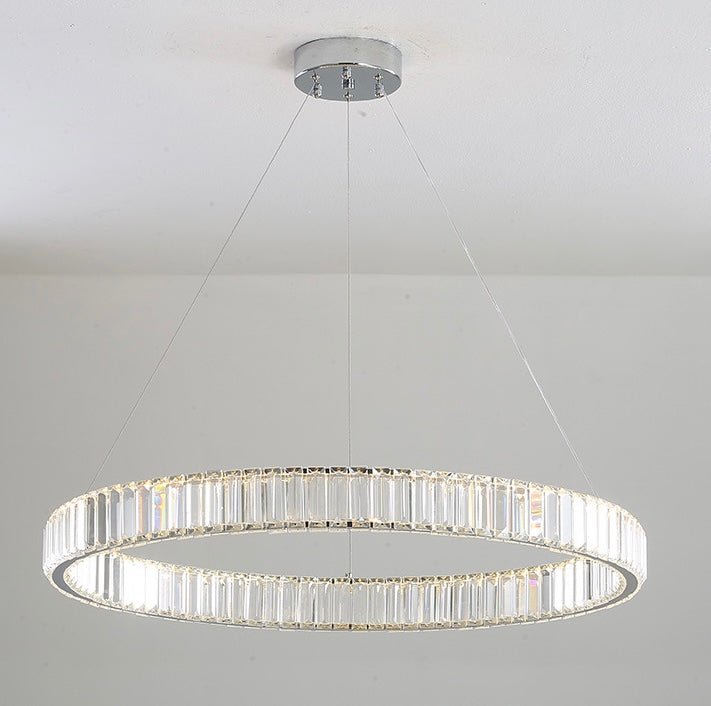 Luxury Crystal ring chandelier - SHAGHAF HOME