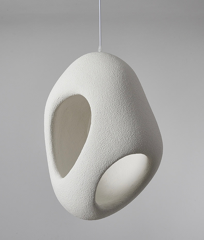 Minimalist Beauty Wabi-Sabi Eggshell Pendant Light - SHAGHAF HOME