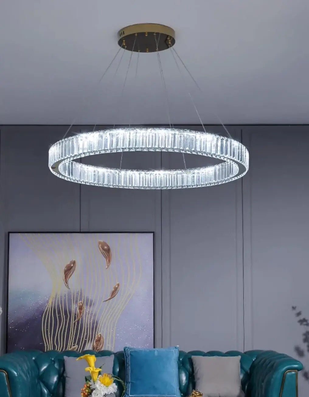 Modern crystal chandelier - SHAGHAF HOME