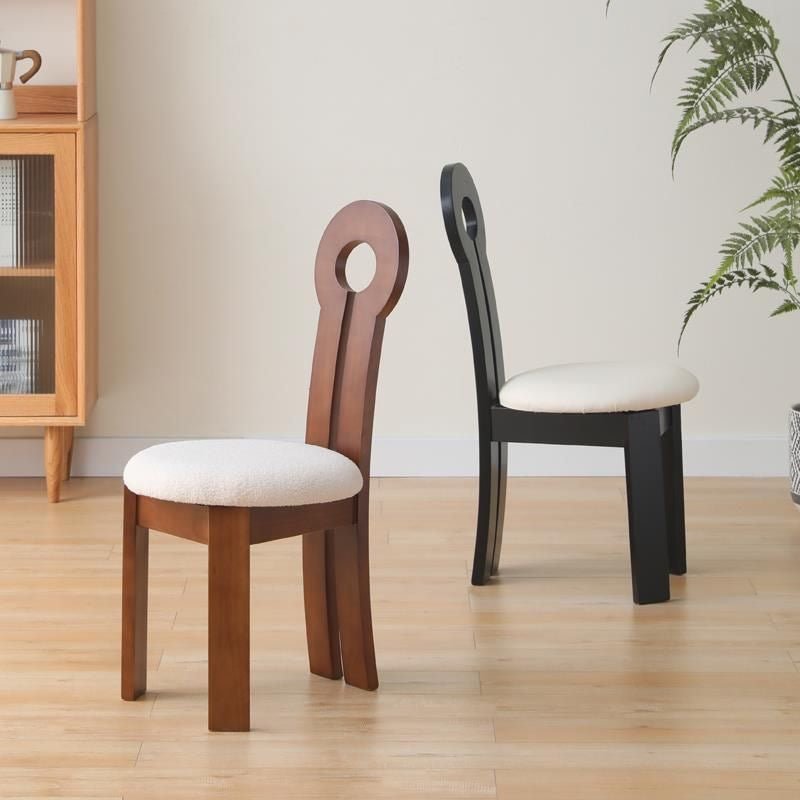 Modern Luxury Wooden Dining Chair – Available in Black & Brown - SHAGHAF HOME