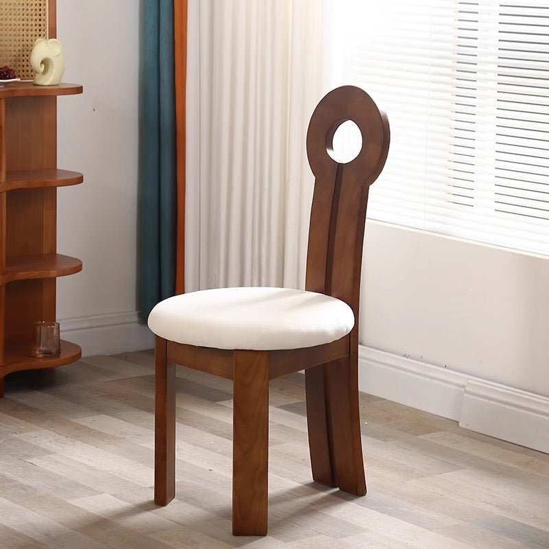 Modern Luxury Wooden Dining Chair – Available in Black & Brown - SHAGHAF HOME