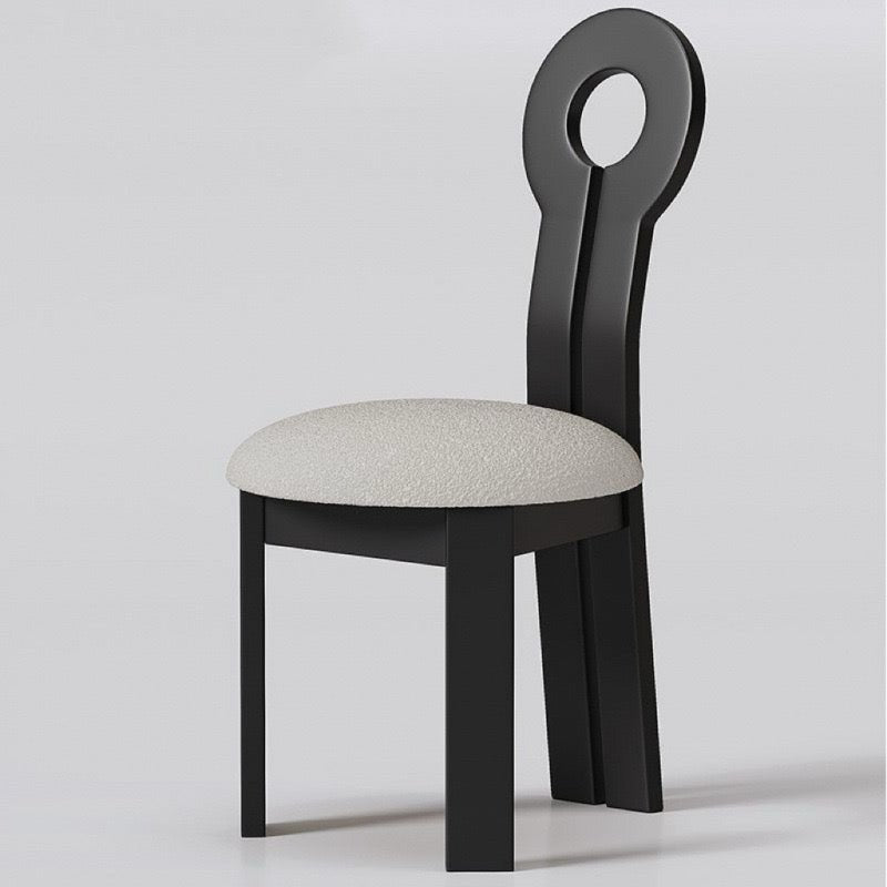 Modern Luxury Wooden Dining Chair – Available in Black & Brown - SHAGHAF HOME