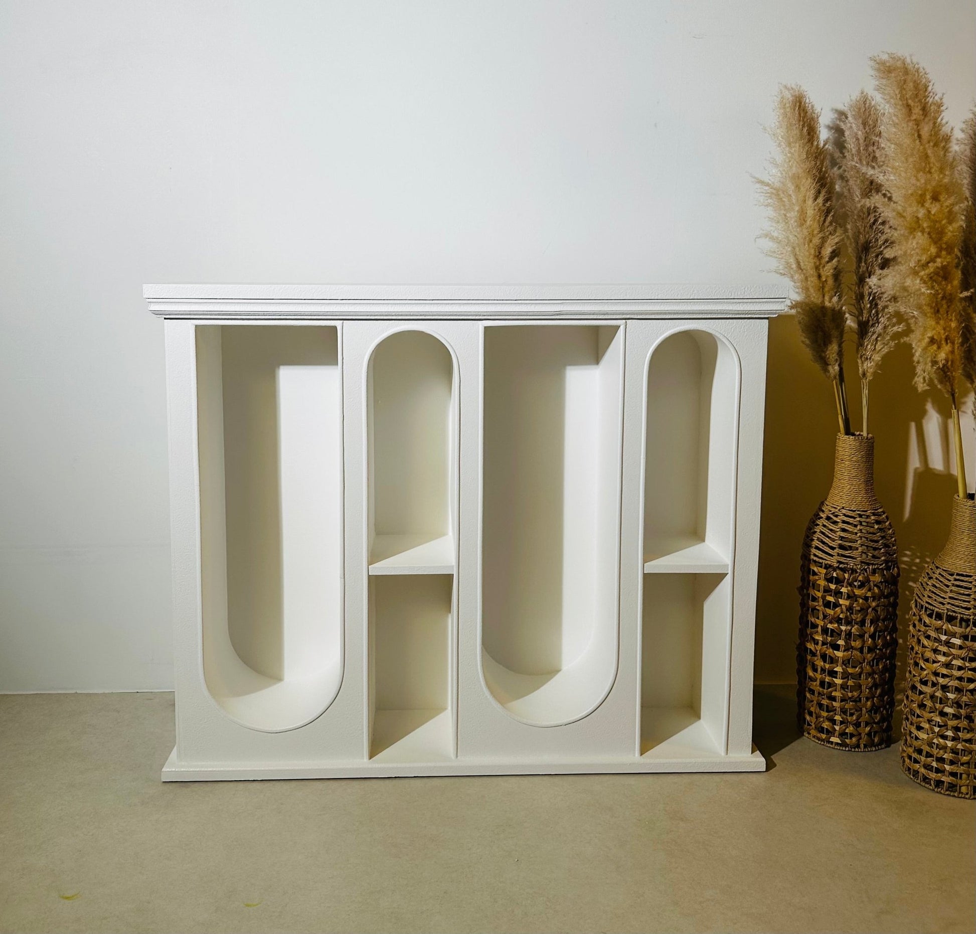 Modern Wooden Console Table – Elegant Storage Solution - SHAGHAF HOME