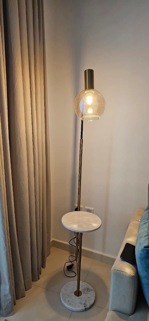 Pop marble black floor lamp - SHAGHAF HOME