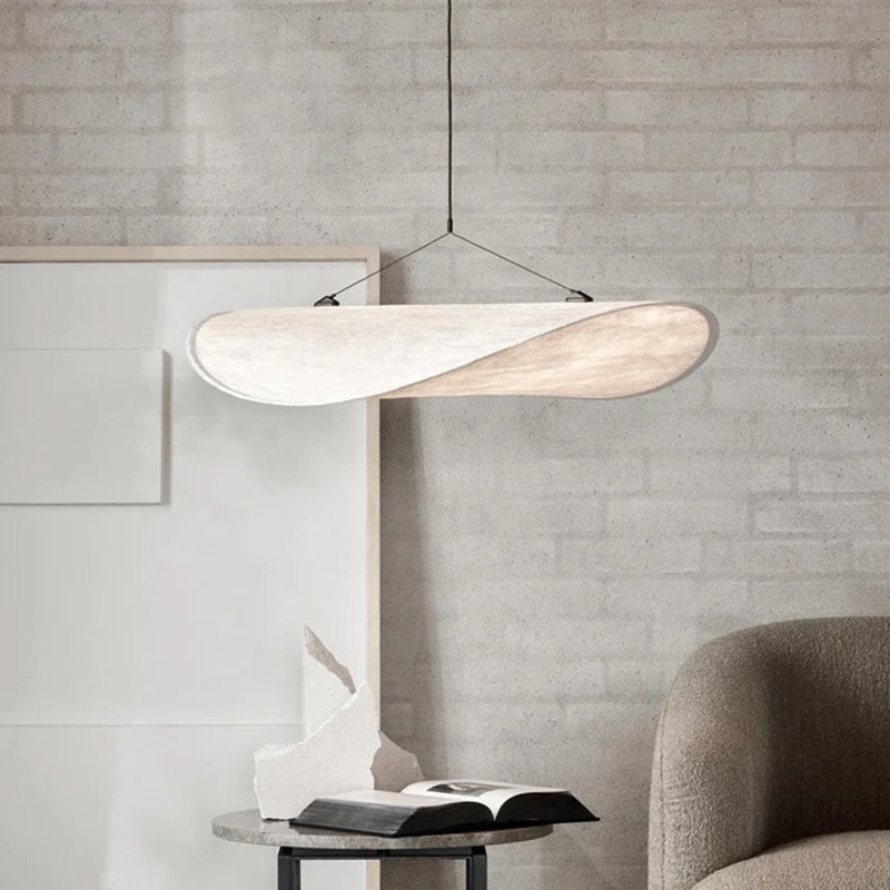 Silk curved diffuser LED pendant light - SHAGHAF HOME