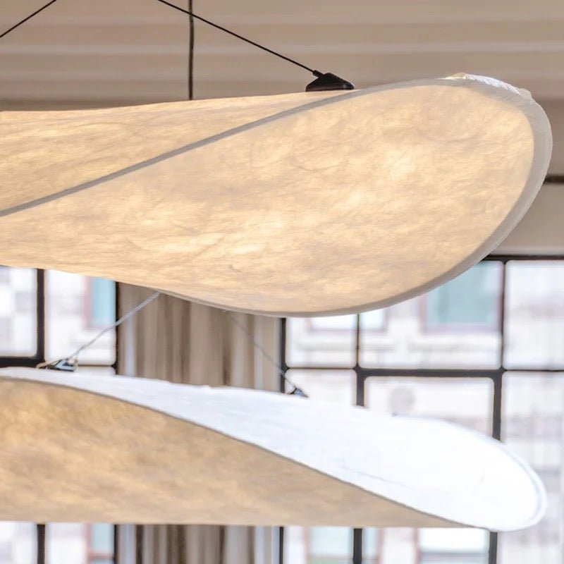 Silk curved diffuser LED pendant light – SHAGHAF HOME