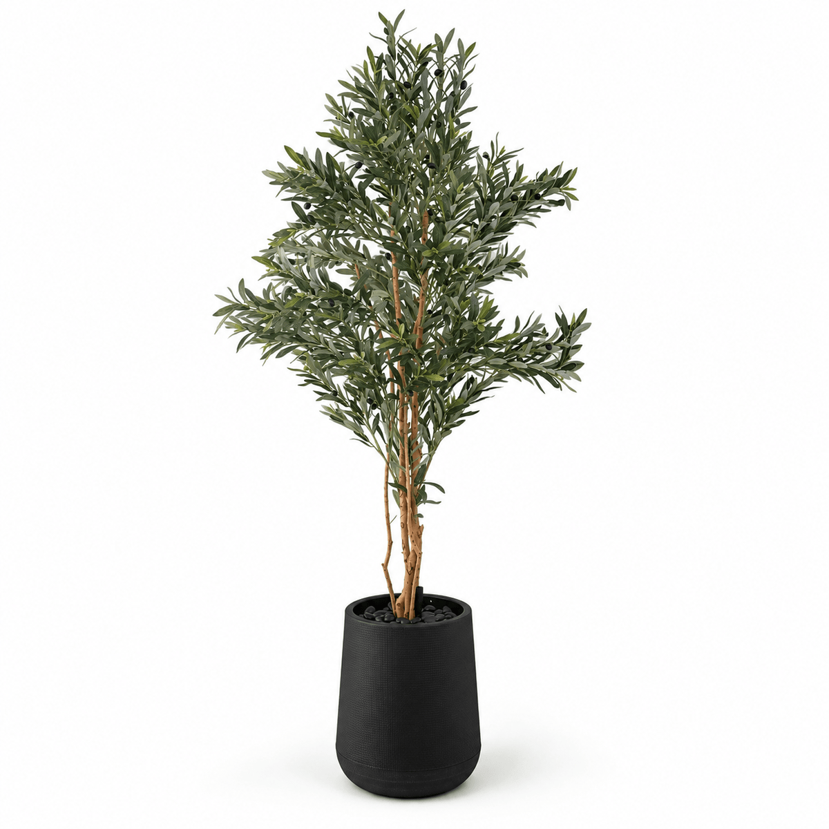 Viera Artificial Olive Tree with Planter – 240 cm - SHAGHAF HOME