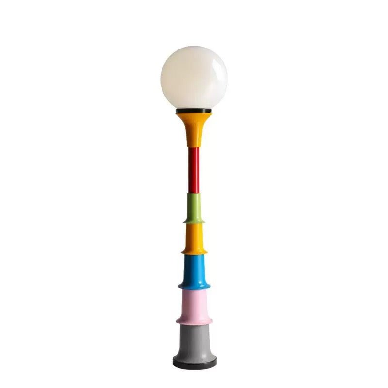 Viva Pop Modern Multicolor Floor Lamp – Globe Light Artistic Standing Lamp (130 cm) - SHAGHAF HOME