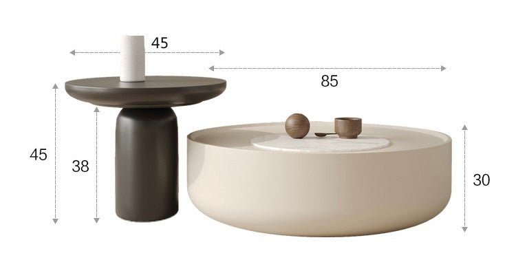 Alpha Nesting Coffee table set - SHAGHAF HOME