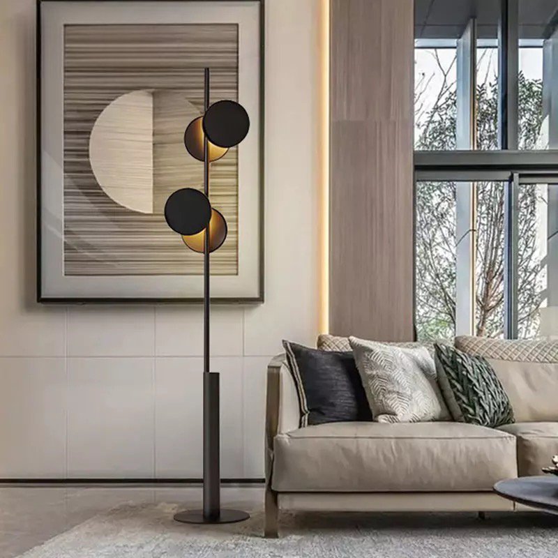 AUORA black floor lamp - SHAGHAF HOME