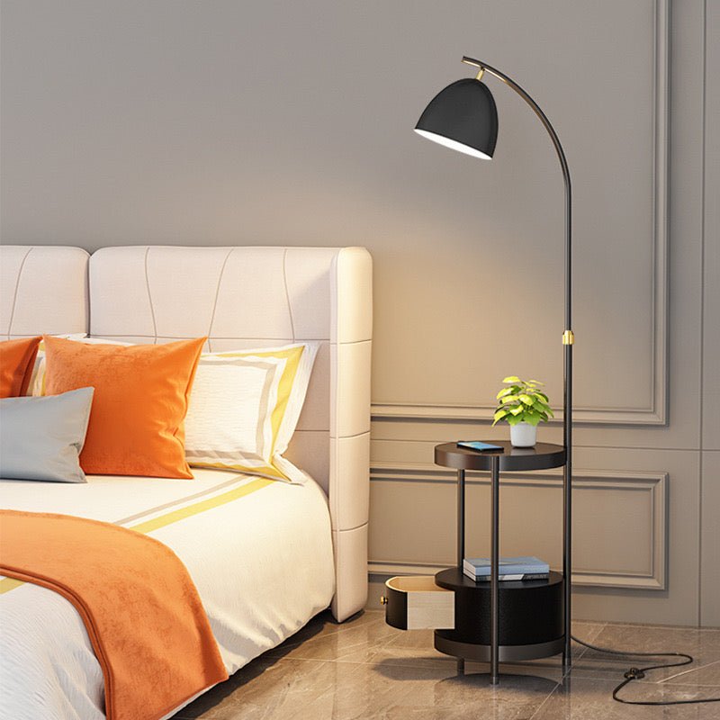 Baracela black floor lamp - SHAGHAF HOME