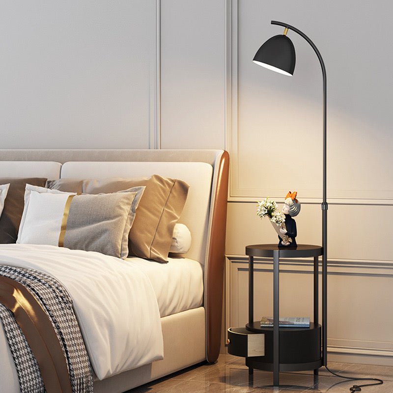 Baracela black floor lamp - SHAGHAF HOME