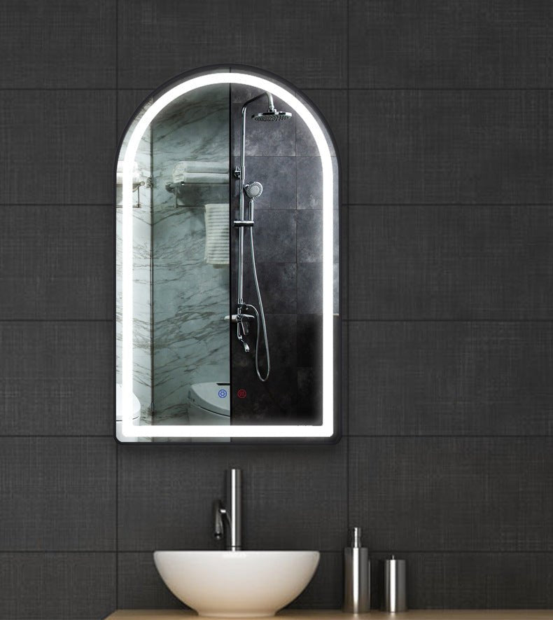 Black arch vanity mirror 60X90 CM - SHAGHAF HOME