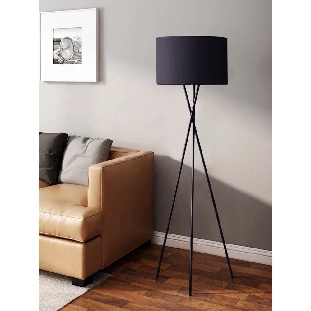 Black Fabric lampshade (ST02-4) - SHAGHAF HOME