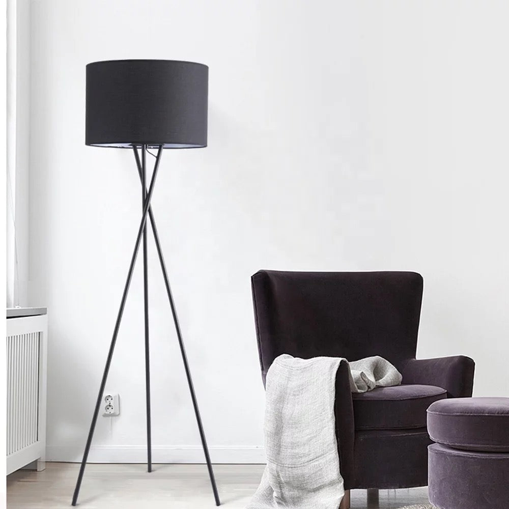 Black Fabric lampshade (ST02-4) - SHAGHAF HOME