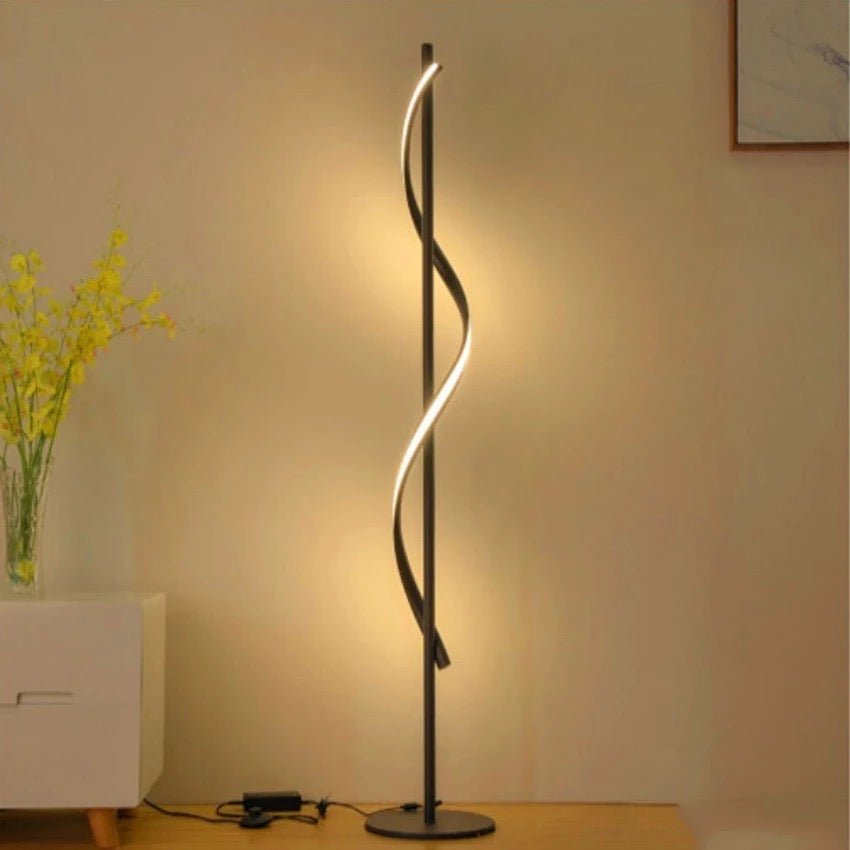 Black floor lamp 0071 - SHAGHAF HOME
