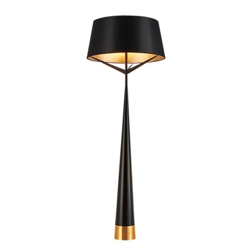 Black with gold floor lamp 11990 - SHAGHAF HOME