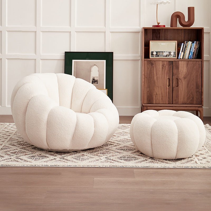 Boucle rotatable sofa set - SHAGHAF HOME